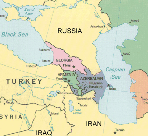 The Caucasus Region: Georgia, Armenia, and Azerbaijan