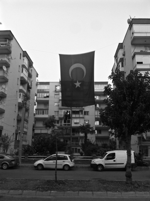The ubiquitous Turkish flag